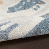 Nourison Astra Machine Washable ASW01 Ivory Area Rugs