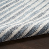 Nourison Astra Machine Washable ASW03 Ivory Blue Area Rugs