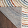Nourison Astra Machine Washable ASW08 Ivory Multicolor Area Rugs