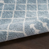 Nourison Astra Machine Washable ASW10 Blue Area Rugs