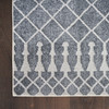 Nourison Astra Machine Washable ASW10 Denim Area Rugs