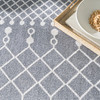 Nourison Astra Machine Washable ASW10 Denim Area Rugs