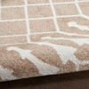 Nourison Astra Machine Washable ASW10 Taupe Area Rugs