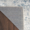 Nourison Astra Machine Washable ASW11 Blue Ivory Area Rugs
