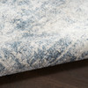 Nourison Astra Machine Washable ASW11 Blue Ivory Area Rugs