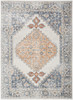 Nourison Astra Machine Washable ASW11 Grey Gold Area Rugs