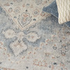 Nourison Astra Machine Washable ASW11 Light Blue Area Rugs