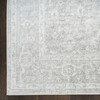 Nourison Astra Machine Washable ASW11 Light Grey Area Rugs