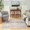 Nourison Astra Machine Washable ASW12 Gold Multicolor Area Rugs