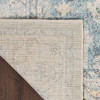 Nourison Astra Machine Washable ASW12 Light Blue Area Rugs