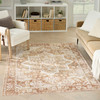 Nourison Astra Machine Washable ASW12 Rust Area Rugs