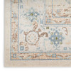 Nourison Astra Machine Washable ASW13 Ivory Blue Area Rugs