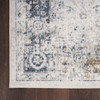 Nourison Astra Machine Washable ASW16 Ivory Blue Area Rugs