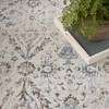 Nourison Astra Machine Washable ASW16 Ivory Blue Area Rugs