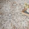 Nourison Astra Machine Washable ASW16 Silver Taupe Area Rugs