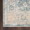 Nourison Astra Machine Washable ASW16 Teal Beige Area Rugs