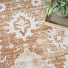 Nourison Astra Machine Washable ASW19 Copper Area Rugs