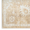 Nourison Astra Machine Washable ASW19 Ivory Gold Area Rugs