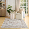 Nourison Astra Machine Washable ASW20 Grey Area Rugs