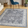 Nourison Astra Machine Washable ASW20 Slate Area Rugs
