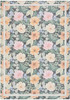 Nourison Botanical Washables BOT01 Charcoal Multicolor Area Rugs