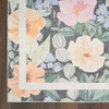 Nourison Botanical Washables BOT01 Charcoal Multicolor Area Rugs