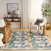 Nourison Botanical Washables BOT01 Charcoal Multicolor Area Rugs