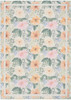 Nourison Botanical Washables BOT01 Ivory Multicolor Area Rugs