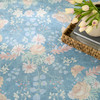 Nourison Botanical Washables BOT02 Blue Multicolor Area Rugs