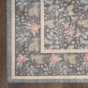 Nourison Botanical Washables BOT03 Charcoal Multicolor Area Rugs