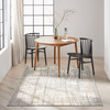 Nourison CK950 Rush CK950 Ivory Grey Area Rugs