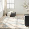 Nourison CK950 Rush CK951 Blue Beige Area Rugs
