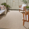 Nourison Courtyard COU01 Jute Ivory Area Rugs