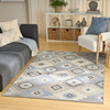 Nourison Copenhagen CPN01 Ivory Blue Area Rugs