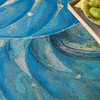 Nourison Color Splash CSP01 Blue Ivory Area Rugs