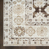 Nourison Dekor DEK02 Ivory Brown Area Rugs