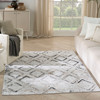 Nourison Dekor DEK05 Grey Charcoal Area Rugs