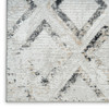 Nourison Dekor DEK05 Grey Charcoal Area Rugs