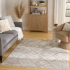 Nourison Dekor DEK05 Ivory Beige Area Rugs