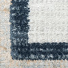 Nourison Dekor DEK06 Grey Navy Area Rugs