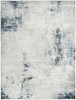 Nourison Dekor DEK07 Grey Navy Area Rugs