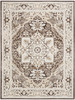 Nourison Dekor DEK08 Brown Ivory Area Rugs