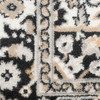 Nourison Dekor DEK08 Ivory Charcoal Area Rugs