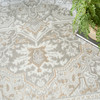Nourison Dekor DEK08 Light Grey Area Rugs