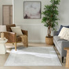 Nourison Dekor DEK09 Light Grey Area Rugs