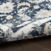 Nourison Dekor DEK09 Slate/Ivory Area Rugs