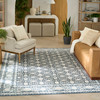 Nourison Grace GCE01 Blue Area Rugs