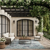 Nourison Garden Oasis GOA01 Blue Area Rugs