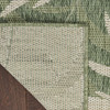 Nourison Garden Oasis GOA01 Green Ivory Area Rugs