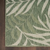Nourison Garden Oasis GOA01 Green Ivory Area Rugs